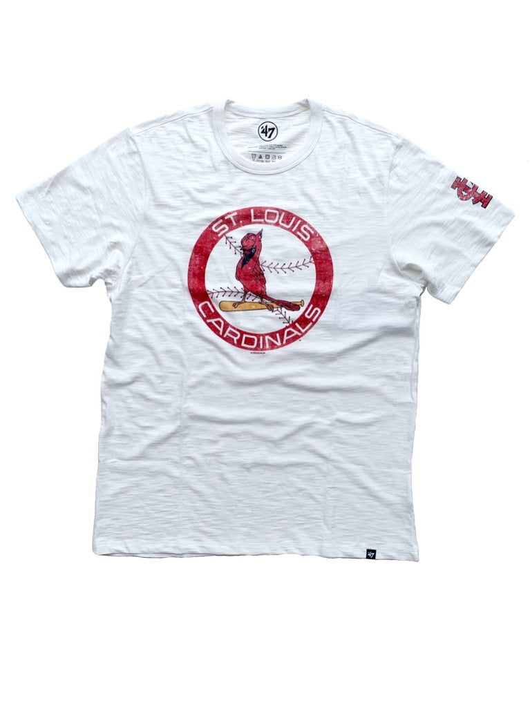 Boston Red Sox St Louis Cardinals 2013 World Series 47 Brand Black Scrum T- Shirt