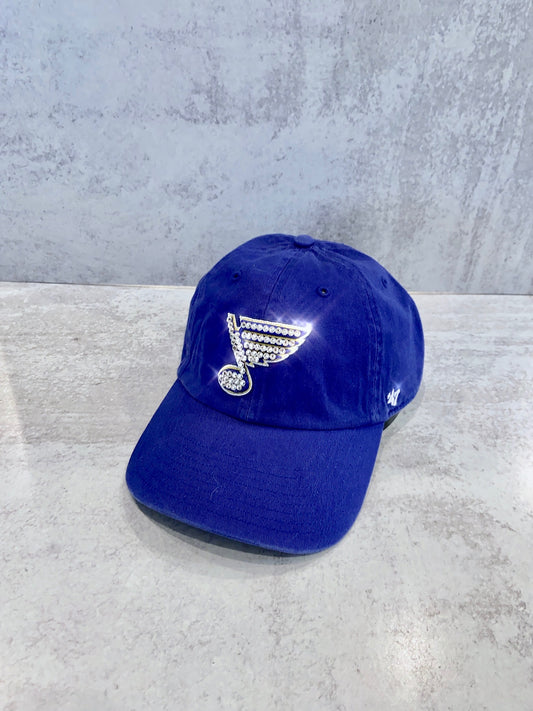 STL Blues Bling Hat Austrian Crystal Hats '47 Hudson 