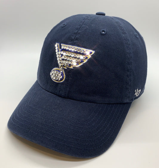 STL Blues Bling Hat Austrian Crystal Hats '47 Hudson 